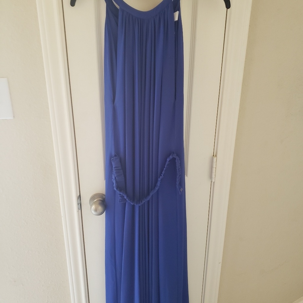 Badgley Mischka high low dress